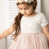 Zaria Lace Tutu - Beige