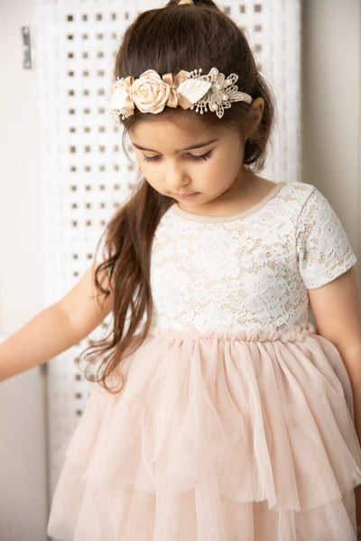 Zaria Lace Tutu - Beige – Cracked Soda