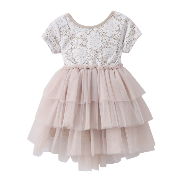 treat ürself girly lace tutu (Beige) F treat urself girly lace dot tutu treat ürself girly lace tutu