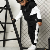 Zayn Essential Hoodie - Black/White
