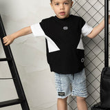 Zayn Essential Tee - Black/White