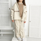 Zinnia Sports Zip Jacket - White Sand
