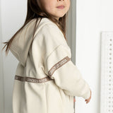Zinnia Sports Zip Jacket - White Sand