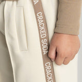 Zinnia Sports Trackpant - White Sand