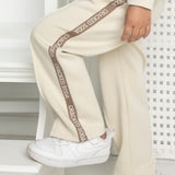 Zinnia Sports Trackpant - White Sand